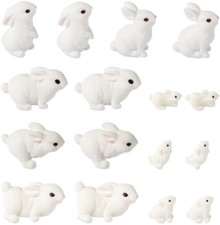 16 Pezzi Mini Animali in