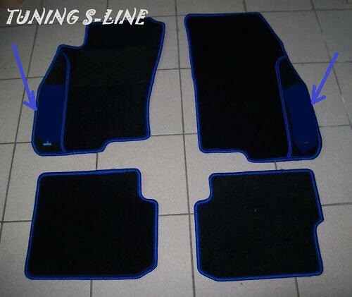 Set tappeti per - 3, fiat