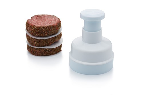 Burger press with - burger, (8.5cm)
