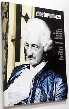 RIVISTA mags CINEMA CINEFORUM 429 BELLOCCHIO CIPRI STRAUB HUILLET PIAVOLI GITAI
