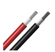 AL TAGLIO CAVO SOLARE PER FOTOVOLTAICO H1Z2Z2-K 1x10 mm² ROSSO/NERO DC