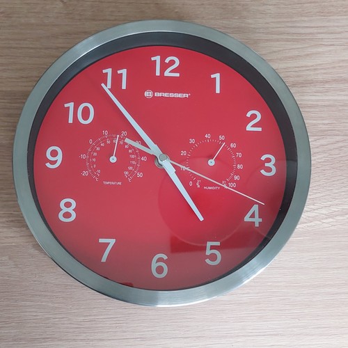 Bresser weather station clock - bresser,