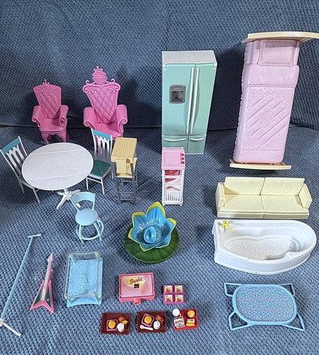 Lotto pezzi mobili barbie - lotto,