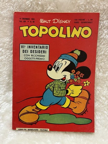 Topolino libretto anno 1953 - libretto,