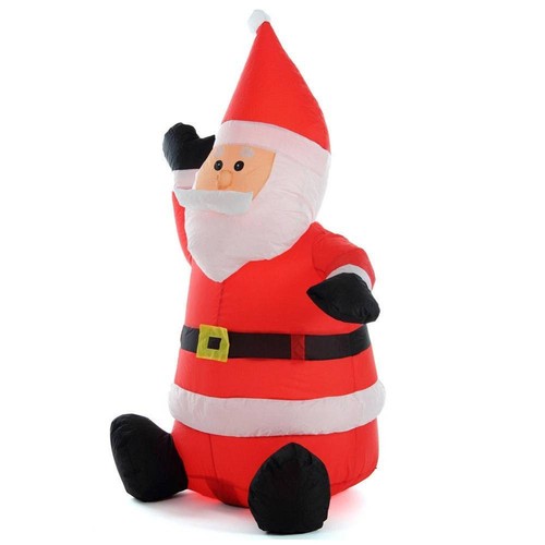 Gonfiabile babbo natale seduto - gonfiabile,