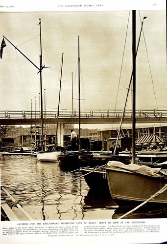 Vecchia stampa vintage 1951 - vecchia,