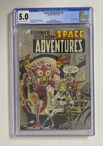 Space adventures 1954 cgc - adventures,