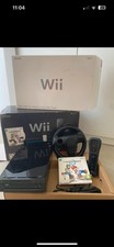 Nintendo Wii Nera Mario Kart Pack | Completa di Scatola, Libretti e Accessori