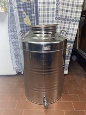 contenitore olio inox 50L