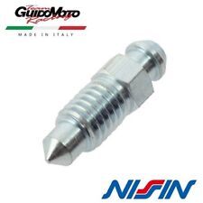 VITE SPURGO Ø 8 PASSO 1,25 PINZA FRENO MOTOCICLI SCOOTER NISSIN 44AA39
