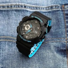 Casio G-Shock 5146 WR20BAR Watch Blue And Black. Usato Ottimo!!!