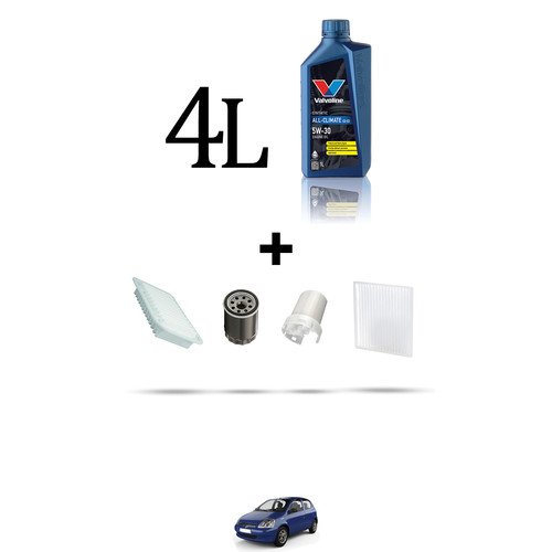 Hoffcar kit tagliando filtri - kit,