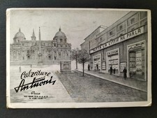 CALZATURE ANTUONI ROMOLO PIAZZA ESQUILINO ROMA ILLUSTRATORE LUSARIS VENUTI