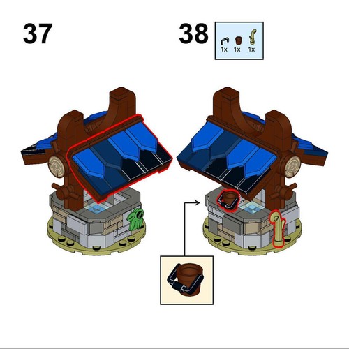 Moc 78747 villaggio - moc-78747,