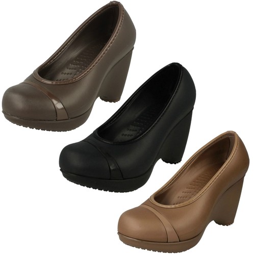 Scarpe donna crocs con zeppa - crocs,