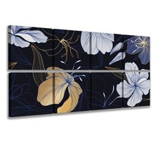 Set 8 Quadri Moderni Floreali