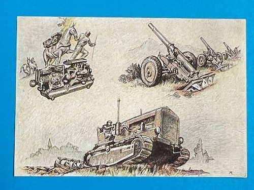 Cartolina postale mezzi - postale,