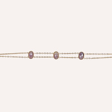 Bracciale donna dorato con
