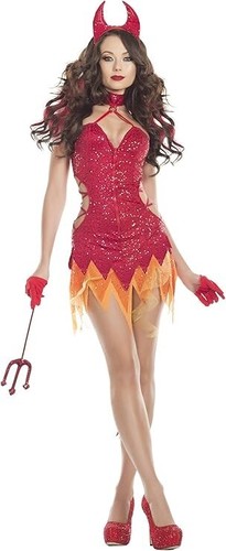 Costume donna flaming - costume,