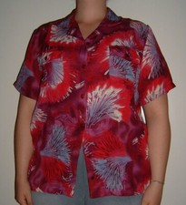 BLUSA CAMICIA DONNA MISTO SETA