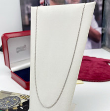 Collana uomo donna oro bianco