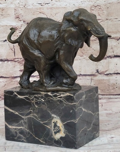 Scultura bronzo elefante - in,