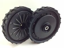 Coppia ruote in gommaflex