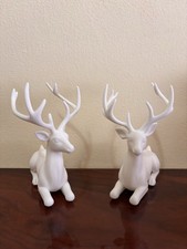 Coppia di Renne decorative