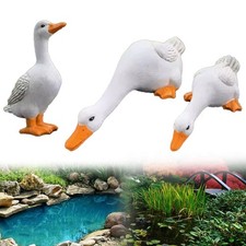 Ornamento anatra in resina