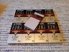 Videocassette VHS TDK E-HG 240