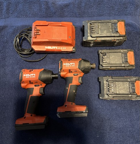 Hilti drills 3 - 6-22,