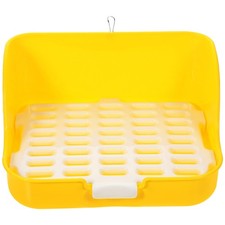 Lettiera angolare coniglio vasino addestratore plastica toilette per animali domestici addestramento animali domestici WC