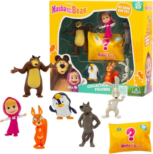 Masha orso set pesonaggi 8 - orso, 7