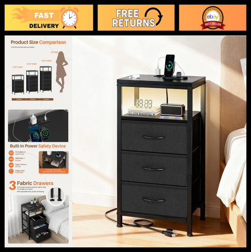 Comodino moderno con stazione - moderno,