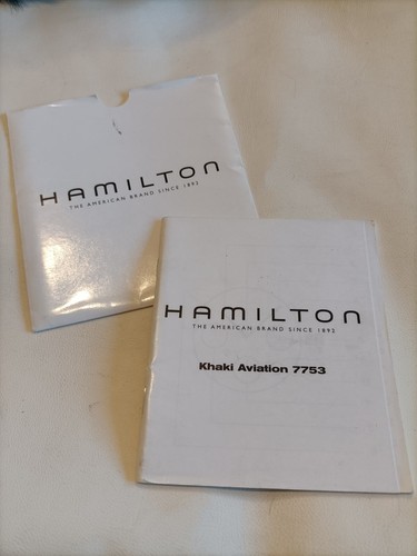 Hamilton libretto istruzioni - hamilton,