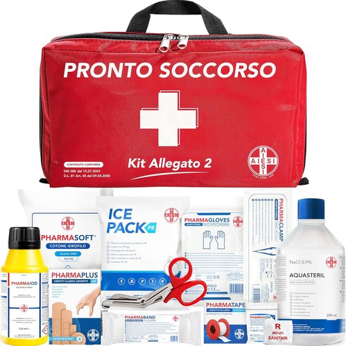 Borsa kit pronto soccorso con