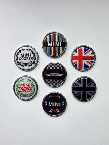 Mini cooper badge decal - cooper,