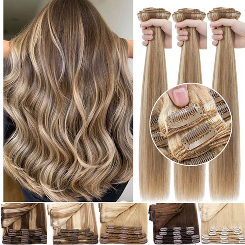 Thick double weft clip - thick,