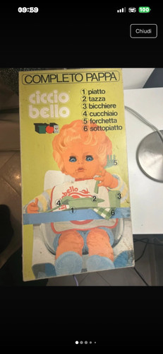 Kit pappa cicciobello - pappa, sebino