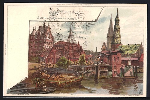 Cartolina artista biese - d'artista, c.