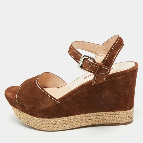 Sandali con zeppa prada - con,
