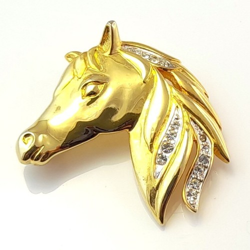 Spilla cavallo stile - art, deco