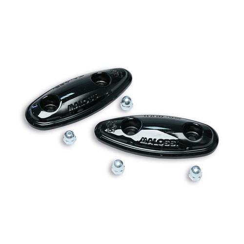 Coppia tappi specchi nero - tappi,