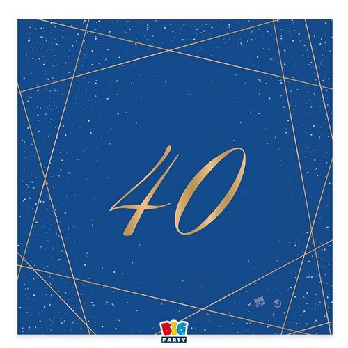 Tovaglioli anni blue gold - anni,