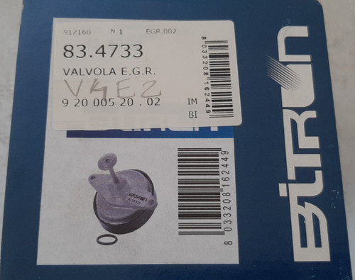 4733 valvola ricircolo gas - 83.4733,