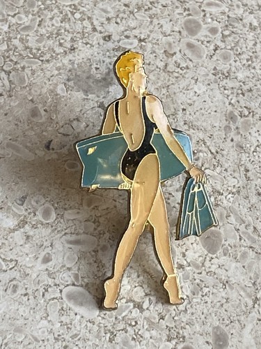 Pin bodyboard - pin-up,