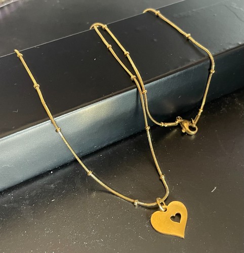 Collana catenina con ciondolo