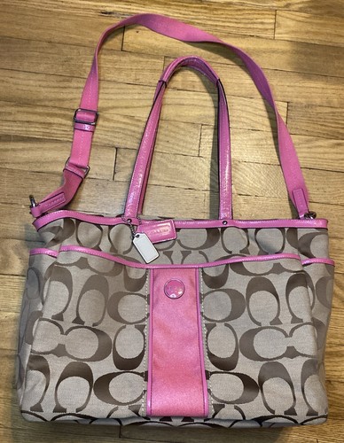 Coach f21865 signature - coach, stripe