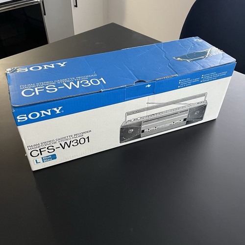 Sony cfs w301 vintage - sony, cfs-w301