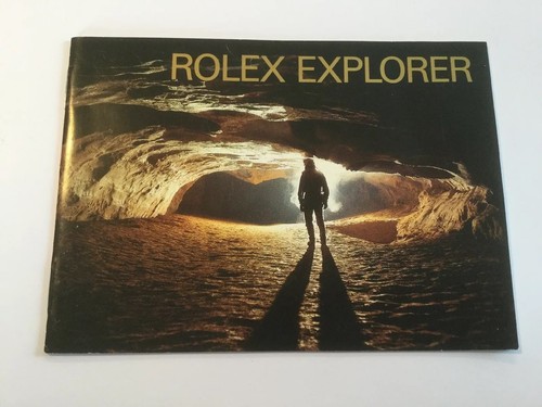 Rolex explorer booklet - rolex, /